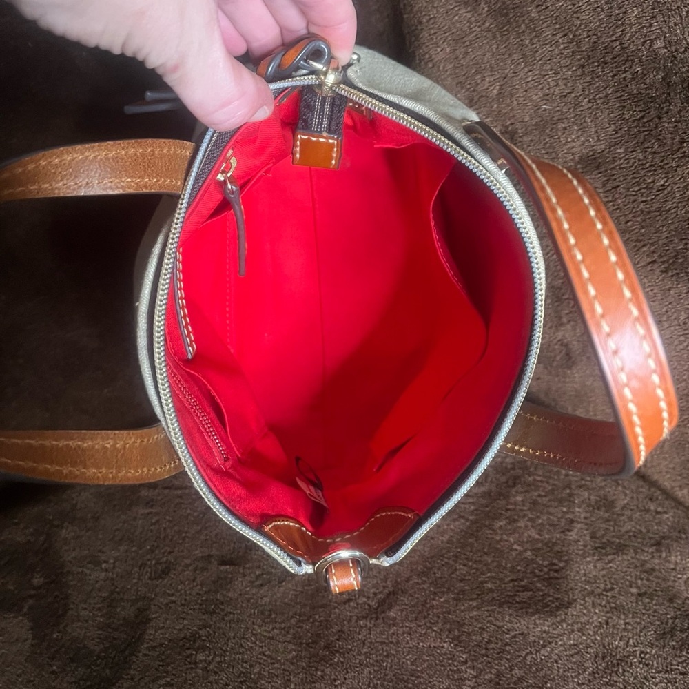 Dooney and Bourke Vintage Mini Ruby Crossbody Satchel - Picture 7 of 9